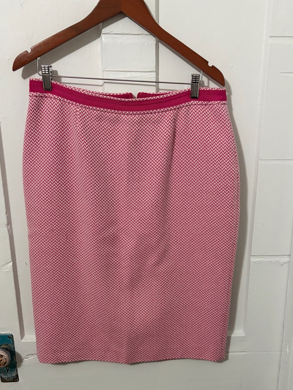Boden British tweed pencil skirt